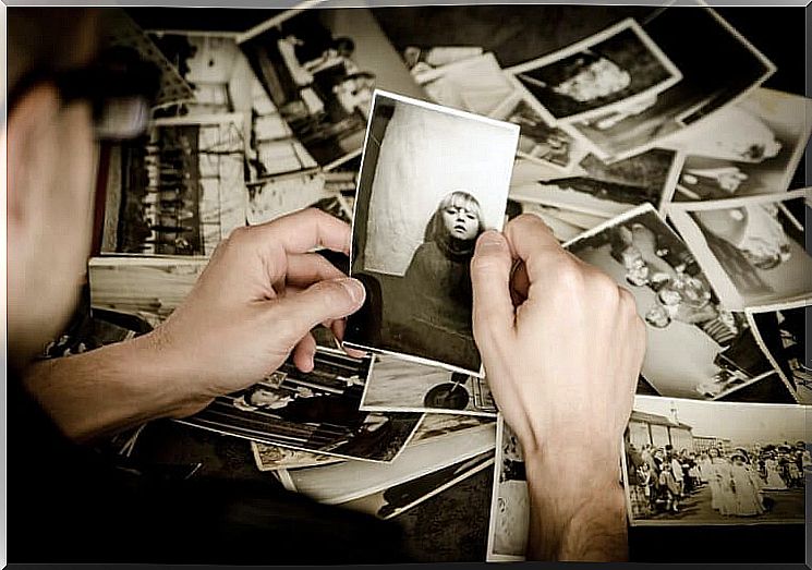 Pile of old photos.