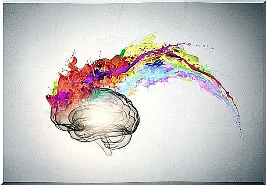 Colorful brain