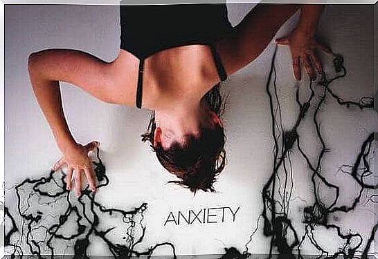 Woman with anxiety