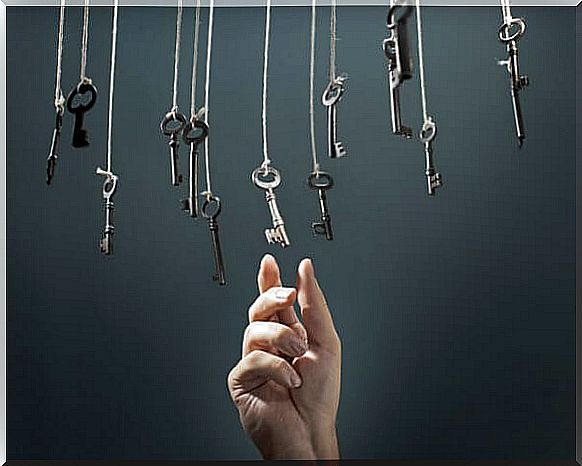 Hanging keys